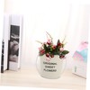 BESPORTBLE 1pc Chic Small Iron Bucket Creative Flower Container Versatile