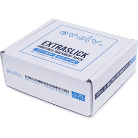 EVOLV | Parchment Squares | Pre-Folded & Extra-Slick Sheets | 4"x4" | 500 Count