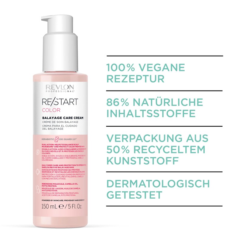 RE/START COLOR Balayage Care Cream - Vegan Leave-In Care for