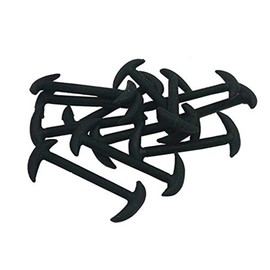 SimonJp Shoelaces, No Tie, No Loose, Elastic Shoelaces, One Size Fits Most, For Leather Shoes, 12 pcs, Black