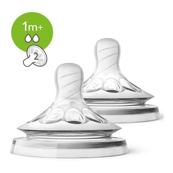 Avent SCF042/27 Natural Teat (1m+) 2pcs