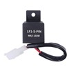 Autokemat LED Flasher Relay 2-Pin, 12V Electronic LED Flasher Relay