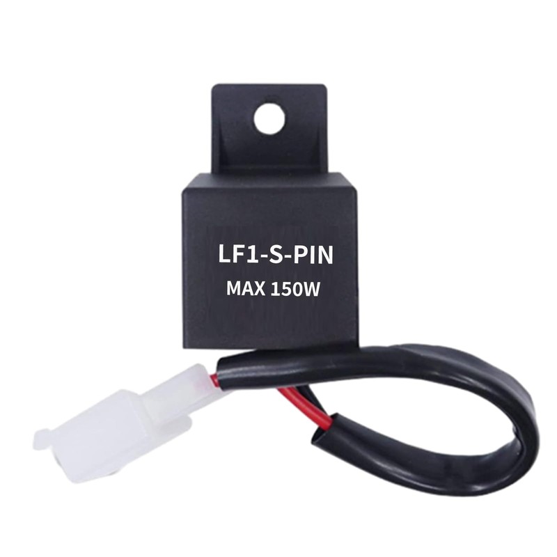 Autokemat LED Flasher Relay 2-Pin, 12V Electronic LED Flasher Relay