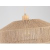 Coastal Large Woven Plug in Pendant Light with 14ft Handmade