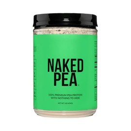NAKED Pea - Pea Protein Isolate - Plant Based, Vegetarian & Vegan Protein. NSF Certified, Easy to Digest, Non-GMO, No Lactose, No Soy and Gluten Free 