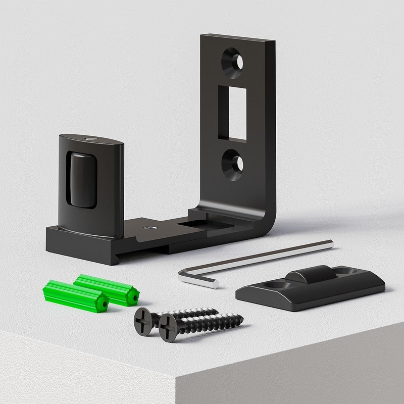 Wolfbird Adjustable Floor Guide Wall/Door Bottom Sliding Door Floor Guide