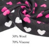 Gloop Women's Scarf XXL Knitted Triangle Scarf Knitting Pattern Neckerchief