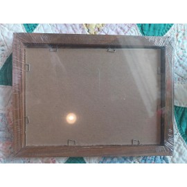 FPF NEW Solid Wood 5" x 7" Document Frame with Glass Natural Oak Finish