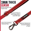 Tuff Pupper Heavy Duty Double Handle Dog Leash | Twist