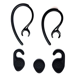 Replacement Set Ear Gels Ear Hooks Compatible with Jabra Extreme & Jabra Extreme2 Headset Ear Hooks Ear Loops Earhooks Earloops Earclips Stabilizers Eargels Earbuds Eartips Earstabilizers