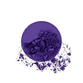Flat Purple eye shadow. Maximum colour pressed powder eye shadow.