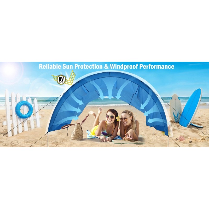 WESTTUNE New Beach Shade with Quiet Canopy, The Original beach
