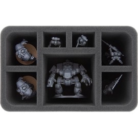 Feldherr HS110A002 Space Marines Compatible Foam Insert - Redemptor Dreadnought + 6 Compartments