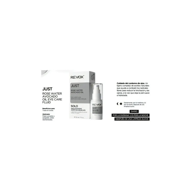 Revox B77 Suero Facial Aguacate Y Rosas Elimina Ojeras