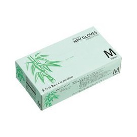 First Rate Premier NPV Gloves Powder Free M FR-957 1 Set (1000 Sheets: 1000 Sheets x 10 Boxes)