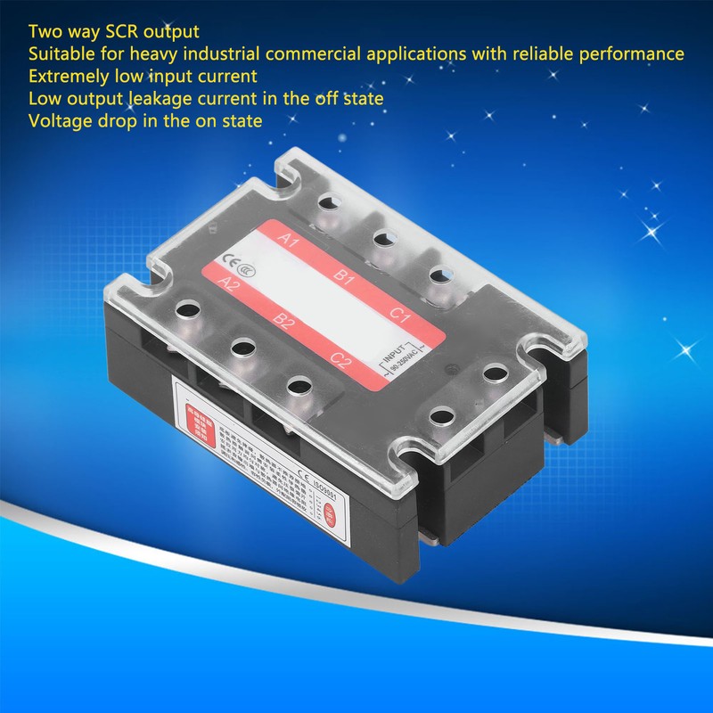 3 Phase SSR Regulator Solid State Relay Industrial Systems 25A