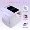 BOMOQING 96W Rechargeable UV LED Nail Lamp, Cordless UV Light