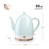 Pinky Up Noelle 1.5 L Ceramic Gooseneck Spout Electric Tea