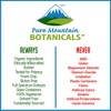 Pure Mountain Botanicals Organic Liquid Stevia Sweetener – Alcohol Free