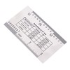 String Action Ruler Stainless Steel Height Gauge Replacement Guitar Repairing