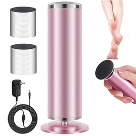 Lima Eléctrica Para Pies, Removedor De Callo Para Pies Velocidad Ajustable, Lima De Callos De Pies Con 60 Hojas De Lija Repuesto, USB Plug And Play Pu