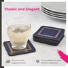 Pimpernel Classic Midnight Blue Coasters - Set of 6, Heat