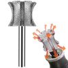 Faster Cooling Dog Nail Grinder Bit Sawtooth Head, Anti-Clogging Diamond