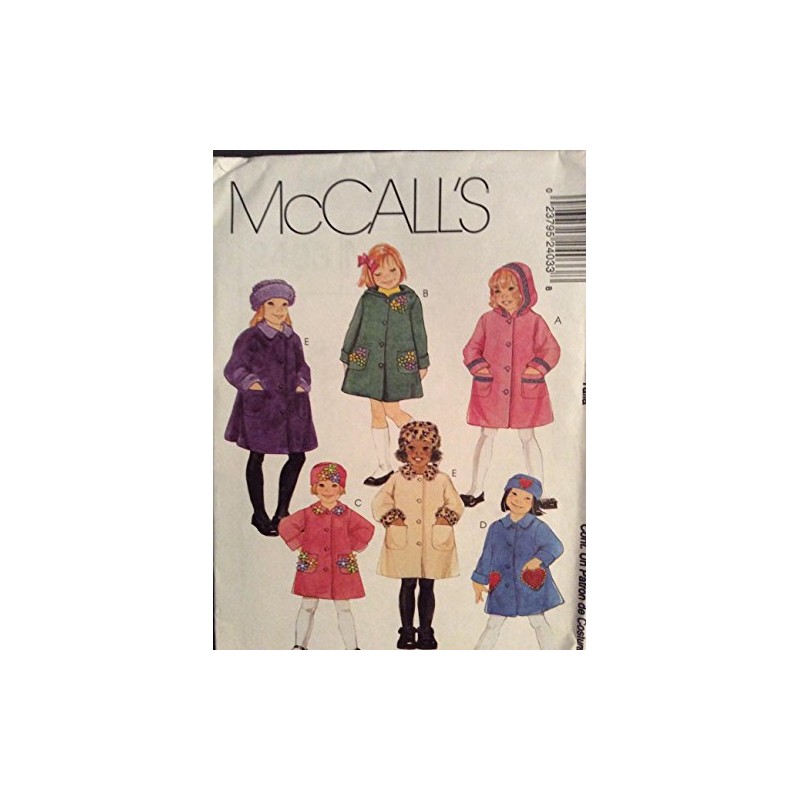McCall's Patterns 2403 Polar Gear Coat Girl 's CH 7