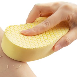 Bath Sponge | Massage Skin Cleaning Shower Brushes,Reusable Soft Skin Friendly Scrubbing Tool Back Exfoliator for Women Kids Pregnant Children