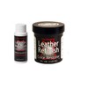 Leather Refinish Color Restorer & Cleaner/Conditioner-Preparer Combo Kit (Dark Brown)