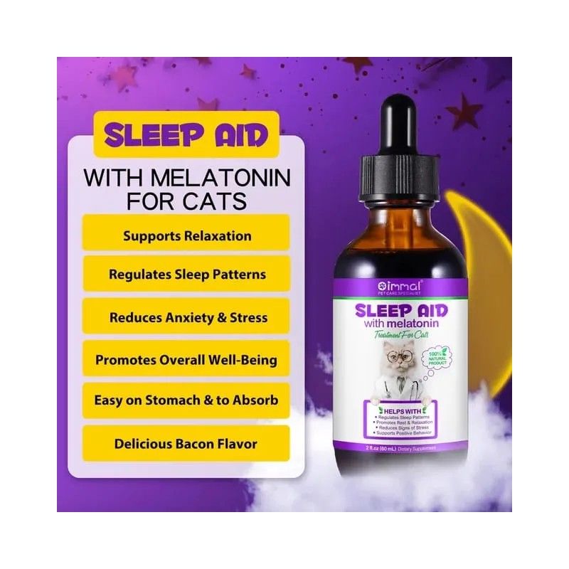 Calmante Immal Para Gatos: Sueño, Ansiedad Y Estrés