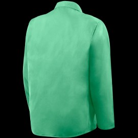 Steiner 1030-3X, 9 oz Flame Resistant Cotton Welding Jacket, 30" Green