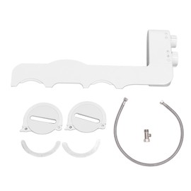 G1/2 Bidet Water Sprayer ABS Dual Nozzle Bathroom Toilet Bidet Attachment for Pregnant Women