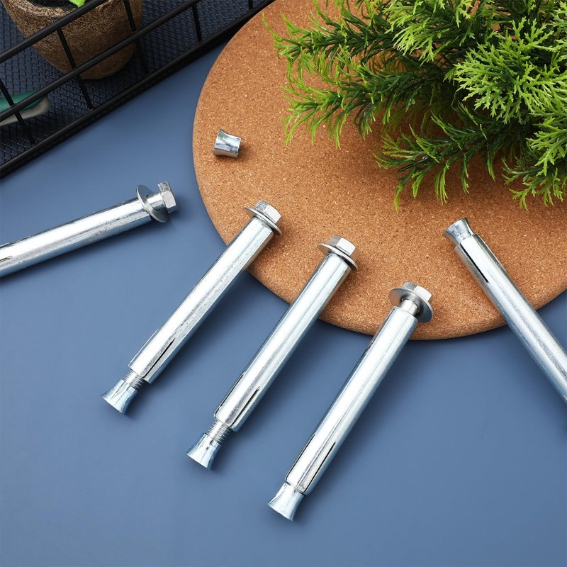 CORHAD Driveway Bolt Expansion Screws for Speed Bump Installation Concrete