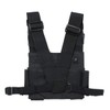 MASO Universal Chest Bag Nylon Pocket Radio Walkie Talkie Chest