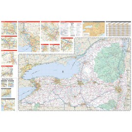 Rand McNally Easy to Read: New York State Map