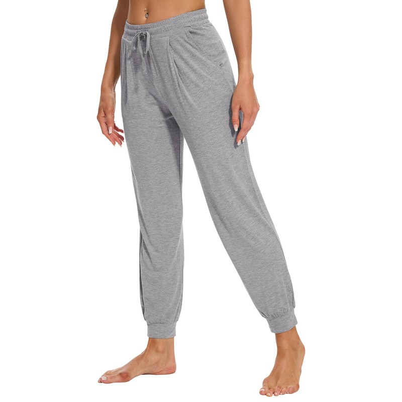 WiWi Pajama Pants for Women Viscose from Bamboo Lounge Bottoms