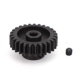 Motor Gear, 27T Pinion Gear Set Steel Diff Differential Main Spur Gear Replacement,27T Motor Pinion Gear for Wltoys 144001 RC Model Car Upgrade Spare Parts (Black A959-B-15BL)