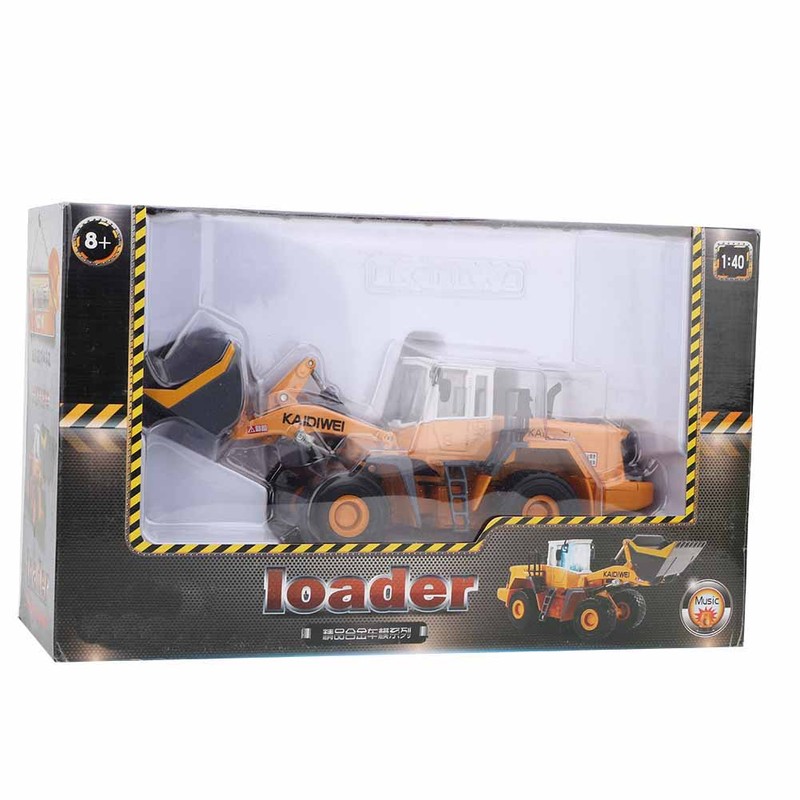 1:40 Excavator Digger Model Engineering Vehicle Toy with Sound Light