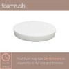 FoamRush 4" x 17" Diameter Premium Quality High Density Upholstery