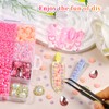 11000PCS Flatback Pearls and Rhinestones for Bedazzling Crafts, 140PCS 3D