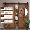 VivaLight 2-Pack 10 Inch Round Rustic Sliding Barn Door Handle