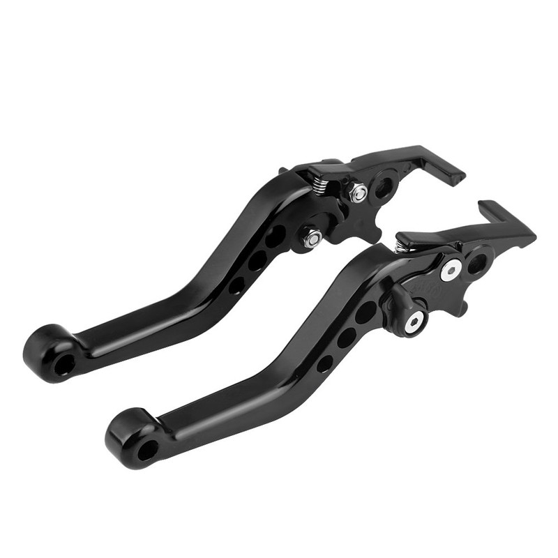 EVGATSAUTO Motorcycle Brake Lever, 2 Pieces CNC Aluminium Alloy Motorcycle