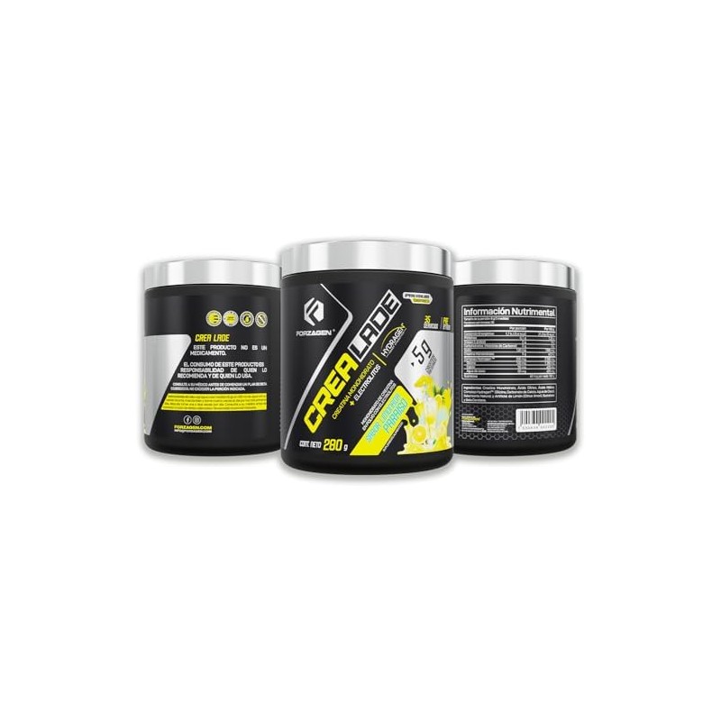 Forzagen Crea-Lade Creatina Saborizada Creatina Monohidrato 100 5 g por