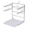 Choice Chrome T-Shirt Shopping Bag Rack Stand Store Holder Dispenser
