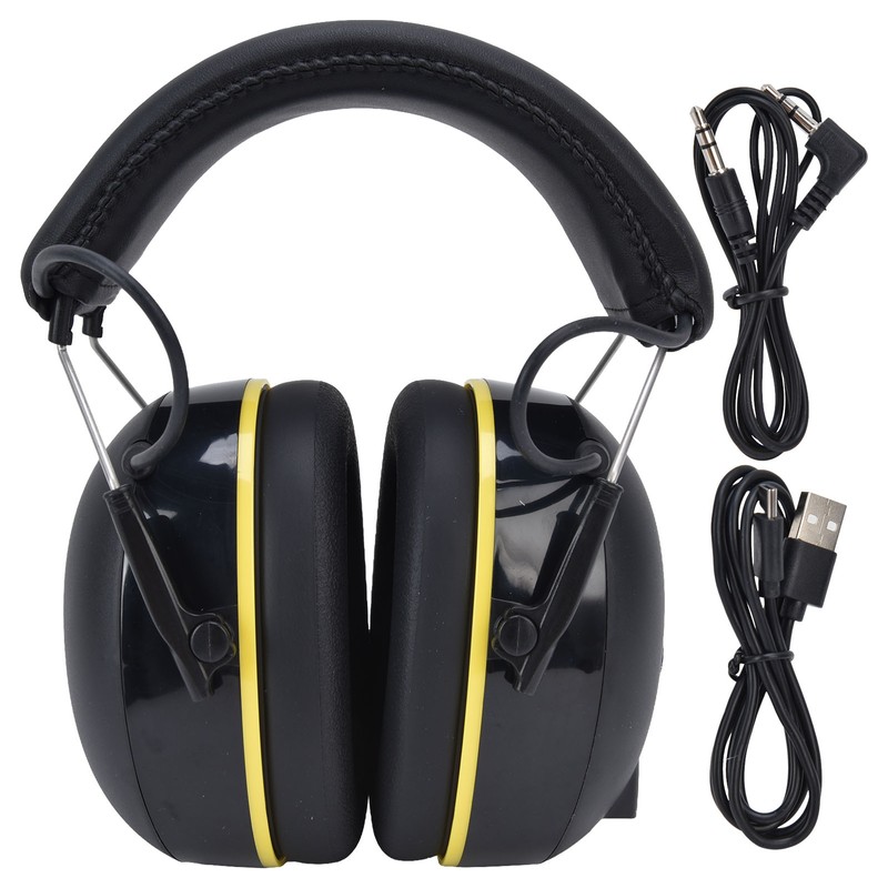 Hearing Protection Earmuffs 5V/1A Noise Canceling Multifunctional Ear Protection Earmuffs