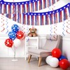 4th/Fourth of July Patriotic Decorations Set-2Packs 39 Feet Red White