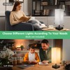 DEGNJU Small Lamp for Bedroom, Bedside Lamps for Night Stands,