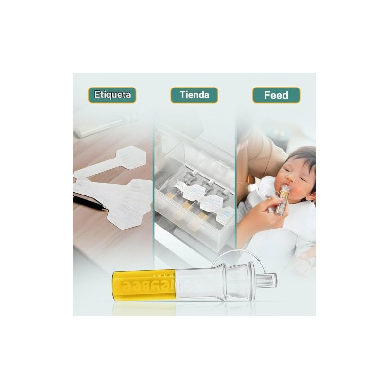 Kit Colector de Calostro Honeybee Baby | Colector Reutilizable de