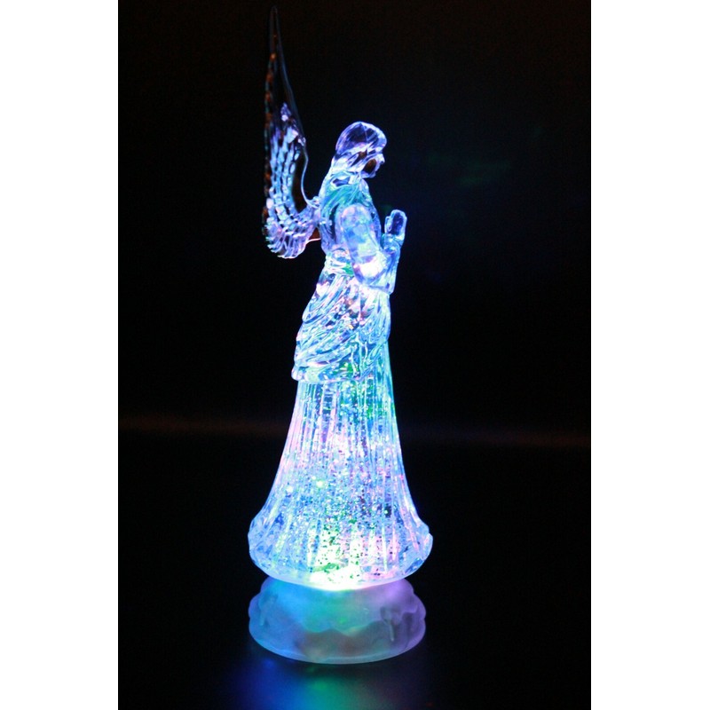 Dalax Christmas Gift LED Light-Up Praying Angel Willow Tree Nativity
